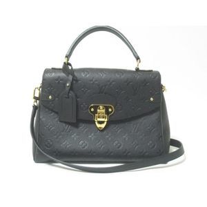 Louis Vuitton Emplant Georges MM Shoulder Bag Noir Black